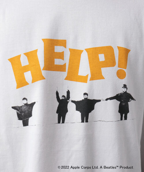 GOOD ROCK SPEED(グッドロックスピード)の「【Good Rock Speed】THE BEATLES ビートルズ 別注ビッグシルエット ロンT(Tシャツ/カットソー・メンズ・ホワイト/ベージュ/グレー・M/L)」の11枚目の写真