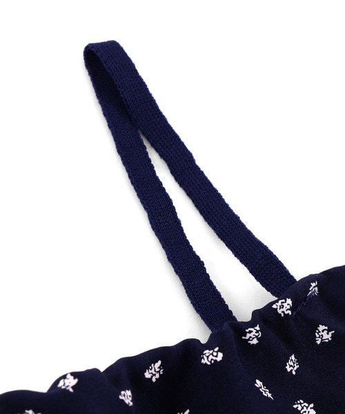 Figments（フィグメンツ）の「バンダナ柄キャミソール（キャミソール・レディース・ホワイト/ネイビー・FREE）」の3枚目の写真