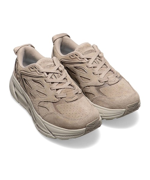HOKA クリフトン L スエード(ベージュ) 26.5 HOKA（ホカ）の「HOKA CLIFTON L SUEDE / ホカ クリフトン L
