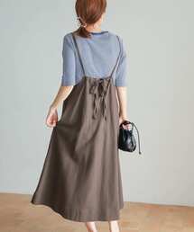 URBAN RESEARCH DOORS | サスペンダーフレアスカート(スカート)
