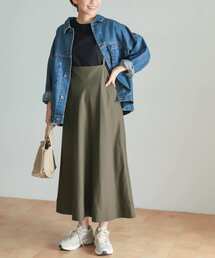 URBAN RESEARCH DOORS | サスペンダーフレアスカート(スカート)