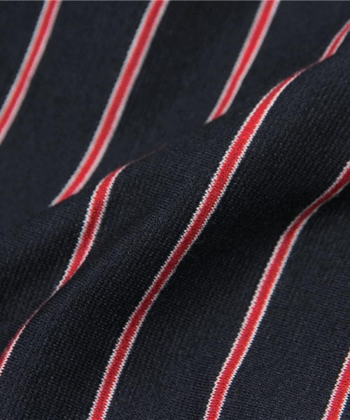 earth music&ecology（アースミュージックアンドエコロジー）の「【すきな丈スカート】ストライプミディフレアスカート（スカート・レディース・アイボリー/ネイビー・FREE）」の10枚目の写真