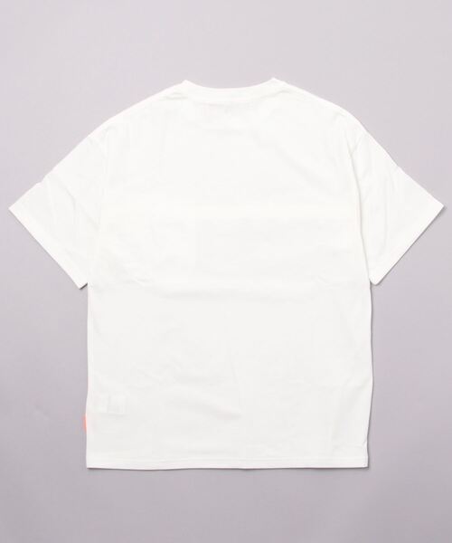 STUDIO SEVEN（スタジオ セブン）の「Caution Line Print Back Pocket Tee【STUDIOSEVEN/スタジオセブン】（Tシャツ/カットソー・メンズ・ホワイト/ミント/ライトピンク・MEDIUM/LARGE/X-LARGE）」の16枚目の写真