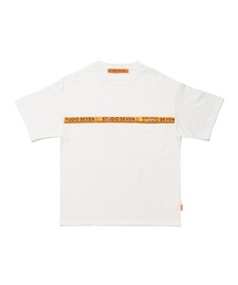 STUDIO SEVEN | Caution Line Print Back Pocket Tee【STUDIOSEVEN/スタジオセブン】(Tシャツ/カットソー)