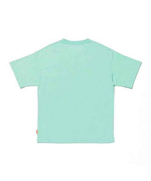 STUDIO SEVEN（スタジオ セブン）の「Caution Line Print Back Pocket Tee【STUDIOSEVEN/スタジオセブン】（Tシャツ/カットソー・メンズ・ホワイト/ミント/ライトピンク・MEDIUM/LARGE/X-LARGE）」の7枚目の写真