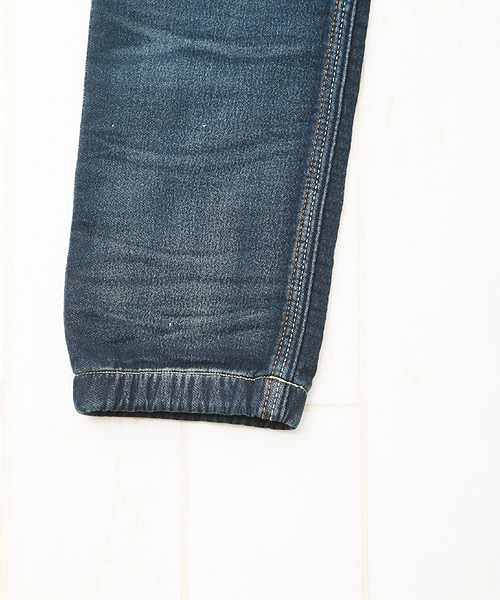VERTEX & CO.（ヴァーテックスアンドコー）の「mp3384 - ニットデニム加工入りジョガーパンツ（デニムパンツ・メンズ・インディゴブルー・2/1/3）」の6枚目の写真
