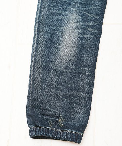VERTEX & CO.（ヴァーテックスアンドコー）の「mp3384 - ニットデニム加工入りジョガーパンツ（デニムパンツ・メンズ・インディゴブルー・2/1/3）」の10枚目の写真