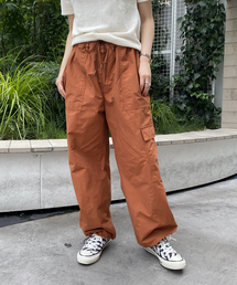 C/NY Wide Cargo Pants / コットンナイロンワイドカーゴパンツ