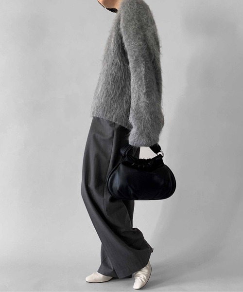 LE VERNIS(ル・ベルニ)の「LE VERNIS(ル・ベルニ)ジグリーPUminiバッグ(ハンドバッグ・レディース・ブラック/ベージュ・FREE)」の19枚目の写真