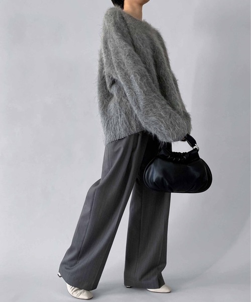 LE VERNIS(ル・ベルニ)の「LE VERNIS(ル・ベルニ)ジグリーPUminiバッグ(ハンドバッグ・レディース・ブラック/ベージュ・FREE)」の21枚目の写真