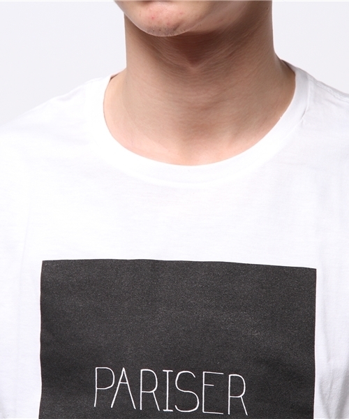 CIVISSUM（シビズム）の「CIVISSUM(シビスム) メッセージロゴTシャツ（Tシャツ/カットソー・メンズ・ホワイト・MEDIUM/LARGE）」の5枚目の写真