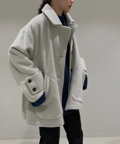 こめ様♡専用【ハーリップトゥ】Viana Wool Short Coat♡ WILLFULLY（ウィルフリー）の「wool touch beaver short coat（ステン