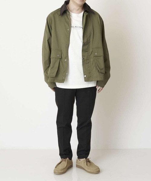 a.v.v(アーヴェヴェ)の「ワイドシルエットショートブルゾン(ブルゾン・メンズ・ベージュ/カーキ・48/46)」の5枚目の写真