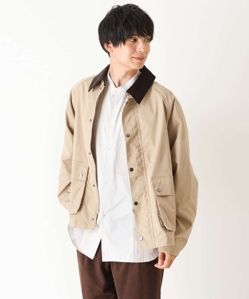 a.v.v(アーヴェヴェ)の「ワイドシルエットショートブルゾン(ブルゾン・メンズ・ベージュ/カーキ・48/46)」の7枚目の写真