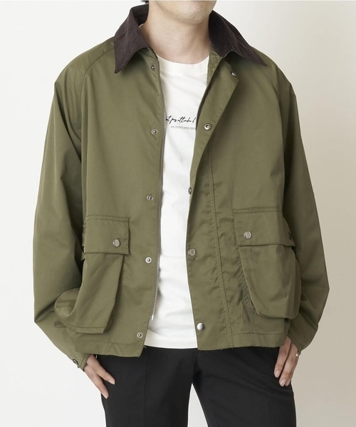 a.v.v(アーヴェヴェ)の「ワイドシルエットショートブルゾン(ブルゾン・メンズ・ベージュ/カーキ・48/46)」の9枚目の写真