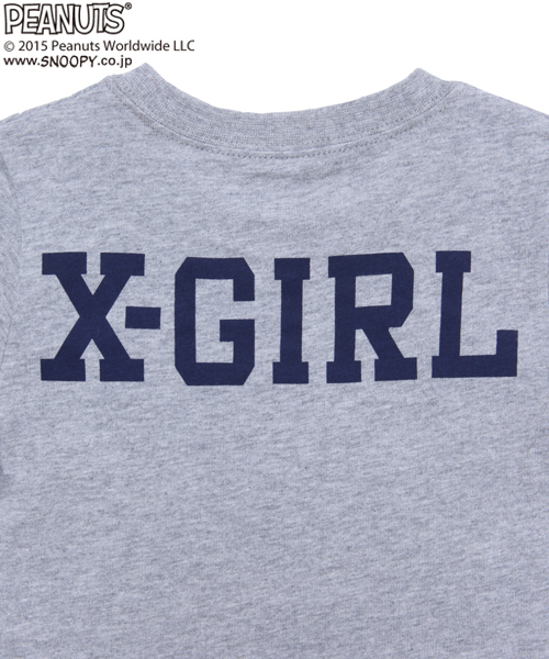 X-girl Stages(エックスガールステージス)の「L/S TEE DRESS SNOOPY TOUCH DOWN(12M~3T)(ワンピース・キッズ・ホワイト/アッシュ/ネイビー・12M/2T/3T)」の14枚目の写真