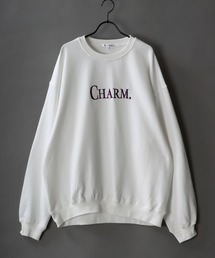 SITRY | wide silhouette stitch logo sweat/ワイドシルエット 刺繍 ロゴ スウェット/トレーナー(スウェット)