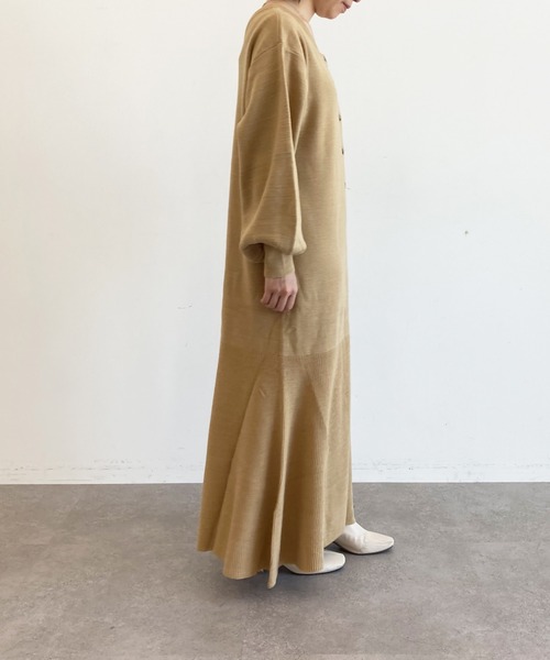 SLURR（スラ―）の「[yumi.×SLURR 受注生産]ボレロ+マルチWAYワンピースセット（ワンピース・レディース・ベージュ/ピンク系その他3・M/S）」の20枚目の写真