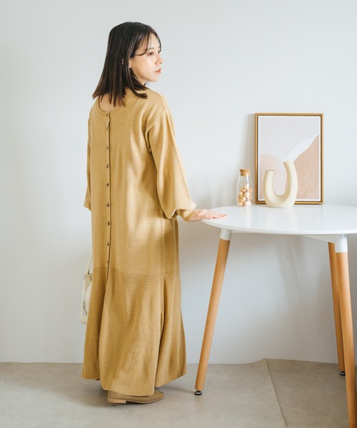 SLURR（スラ―）の「[yumi.×SLURR 受注生産]ボレロ+マルチWAYワンピースセット（ワンピース・レディース・ベージュ/ピンク系その他3・M/S）」の18枚目の写真