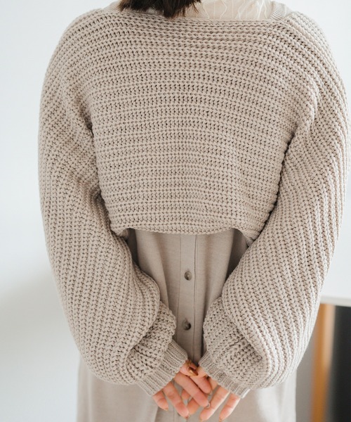 SLURR（スラ―）の「[yumi.×SLURR 受注生産]ボレロ+マルチWAYワンピースセット（ワンピース・レディース・ベージュ/ピンク系その他3・M/S）」の11枚目の写真