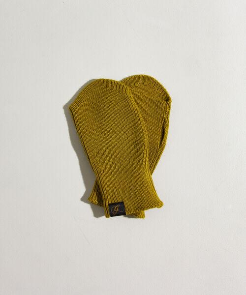 GLOSTER（グロスター）の「【GLOSTER/グロスター】抗ピリング リブニットアームカバー フィンガーレスグローブ（手袋・メンズ・ブラック/ベージュ/ネイビー/グレー/オレンジ/マスタード/バイオレット/キナリ・FREE）」の18枚目の写真