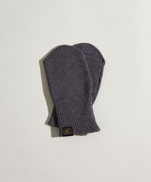 GLOSTER（グロスター）の「【GLOSTER/グロスター】抗ピリング リブニットアームカバー フィンガーレスグローブ（手袋・メンズ・ブラック/ベージュ/ネイビー/グレー/オレンジ/マスタード/バイオレット/キナリ・FREE）」の12枚目の写真