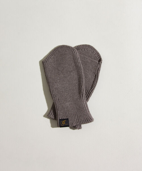 GLOSTER（グロスター）の「【GLOSTER/グロスター】抗ピリング リブニットアームカバー フィンガーレスグローブ（手袋・メンズ・ブラック/ベージュ/ネイビー/グレー/オレンジ/マスタード/バイオレット/キナリ・FREE）」の20枚目の写真