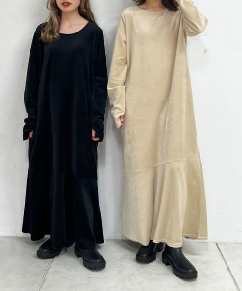 Kastane（カスタネ）の「【サイズ展開あり】ベロアティアード