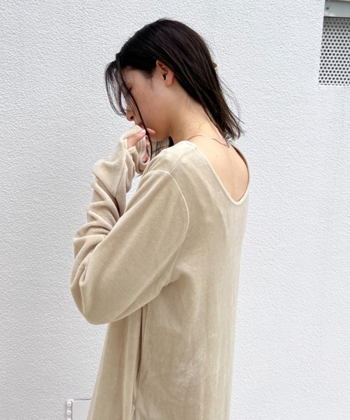 Kastane（カスタネ）の「【サイズ展開あり】ベロアティアード