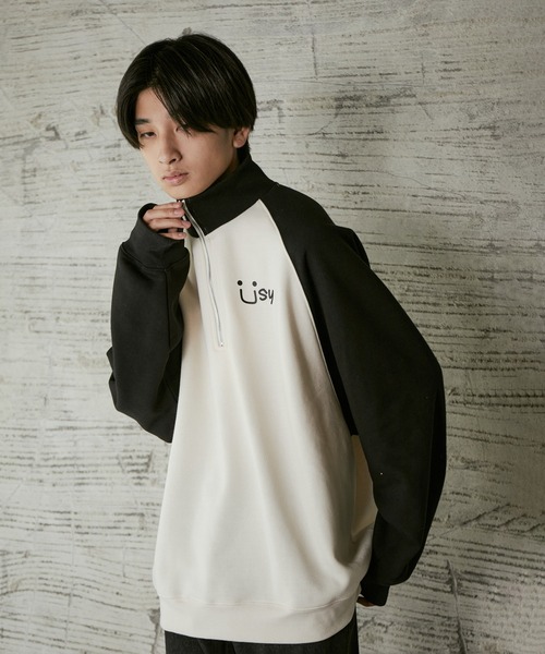 iisy（イージー）の「iisy / ハーフジップスウェット（スウェット