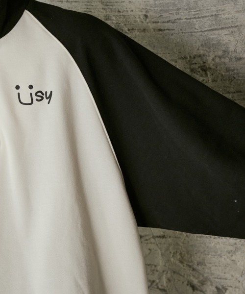 iisy（イージー）の「iisy / ハーフジップスウェット（スウェット・メンズ・ブラック/キナリ/ブラック系その他2・L/S/M）」の6枚目の写真