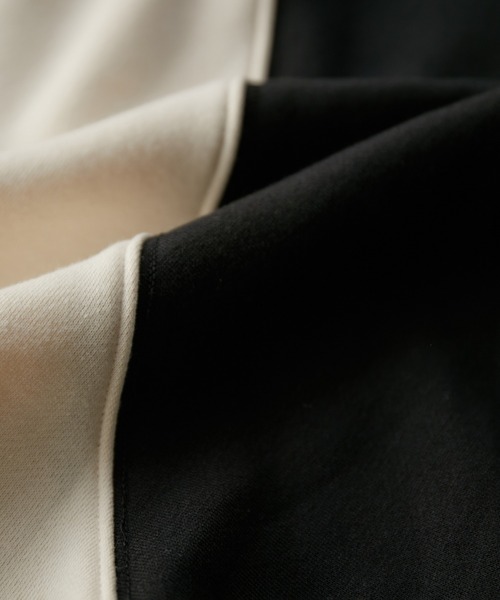 iisy（イージー）の「iisy / ハーフジップスウェット（スウェット・メンズ・ブラック/キナリ/ブラック系その他2・L/S/M）」の20枚目の写真