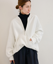 FRAMeWORK | 【Champion / チャンピオン】別注ハーフZIP リバースウィーブ11.5oz(Tシャツ/カットソー)