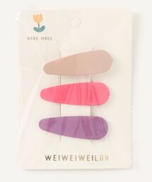 Fun & Daily | 3セット・マットカラーヘアクリップ(ヘアピン)