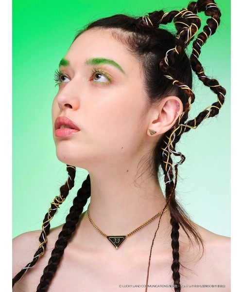 PAMEO POSE（パメオポーズ）の「【ジョジョの奇妙な冒険 ストーンオーシャン×PAMEO POSE】F・Fピアス（ピアス（両耳用）・レディース・シルバー/ゴールド・FREE）」の11枚目の写真