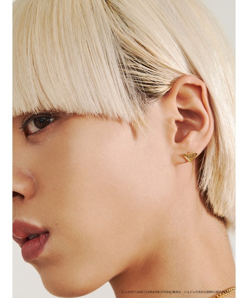 PAMEO POSE（パメオポーズ）の「【ジョジョの奇妙な冒険 ストーンオーシャン×PAMEO POSE】F・Fピアス（ピアス（両耳用）・レディース・シルバー/ゴールド・FREE）」の10枚目の写真