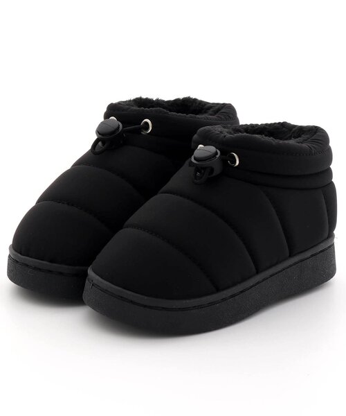 Ampersand（アンパサンド）の「中綿ブーツトドラー（ブーツ・キッズ・カーキ/ブラック/ベージュ/ネイビー/グレー・20/18/17/19/21/16）」の2枚目の写真