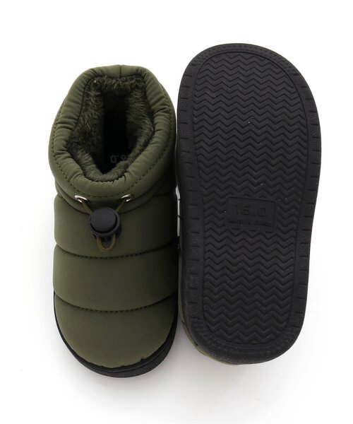 Ampersand（アンパサンド）の「中綿ブーツトドラー（ブーツ・キッズ・カーキ/ブラック/ベージュ/ネイビー/グレー・20/18/17/19/21/16）」の15枚目の写真