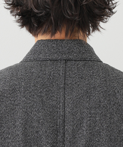 BAMBOO SHOOTS（バンブーシュート）の「【BAMBOO SHOOTS / バンブーシュート】WORK JACKET - TWIST YARN OX（ブルゾン・メンズ・ブラック系その他・LARGE/MEDIUM）」の7枚目の写真