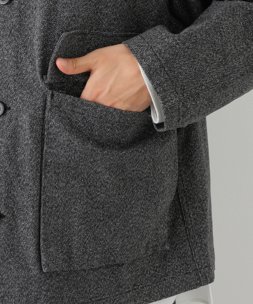 BAMBOO SHOOTS（バンブーシュート）の「【BAMBOO SHOOTS / バンブーシュート】WORK JACKET - TWIST YARN OX（ブルゾン・メンズ・ブラック系その他・LARGE/MEDIUM）」の11枚目の写真