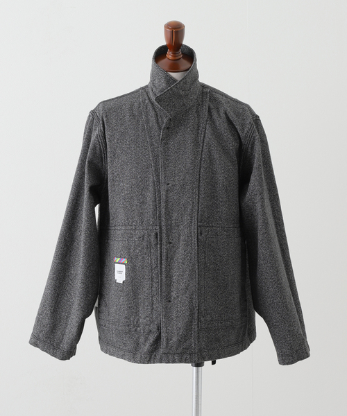 BAMBOO SHOOTS（バンブーシュート）の「【BAMBOO SHOOTS / バンブーシュート】WORK JACKET - TWIST YARN OX（ブルゾン・メンズ・ブラック系その他・LARGE/MEDIUM）」の13枚目の写真