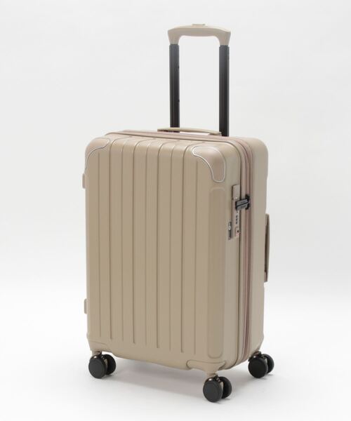 NAUGHTIAM（ノーティアム）の「【SKYLABO/スカイラボ】 キャリーケース 48L(55L)（スーツケース/キャリーバッグ・メンズ・ゴールド/ピンク/ホワイト/ブラック/ブラック系その他/グレー/カーキ/ネイビー/ベージュ・FREE）」の6枚目の写真
