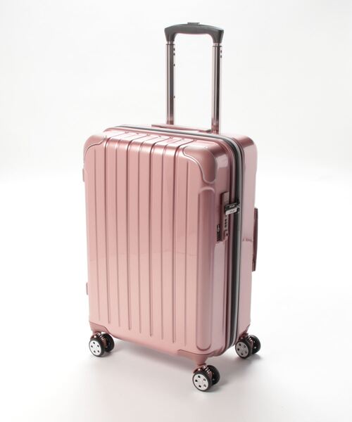 NAUGHTIAM（ノーティアム）の「【SKYLABO/スカイラボ】 キャリーケース 48L(55L)（スーツケース/キャリーバッグ・メンズ・ゴールド/ピンク/ホワイト/ブラック/ブラック系その他/グレー/カーキ/ネイビー/ベージュ・FREE）」の8枚目の写真