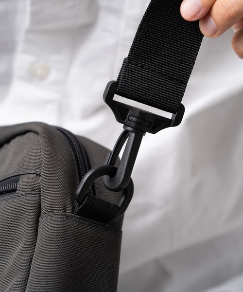 MURA(ムラ)の「サスティナブル R-PET 撥水抗菌 7ポケット 大容量 スクエア ショルダーバッグ(ショルダーバッグ・メンズ・ブラック/サンドグレー/グレー・FREE)」の19枚目の写真