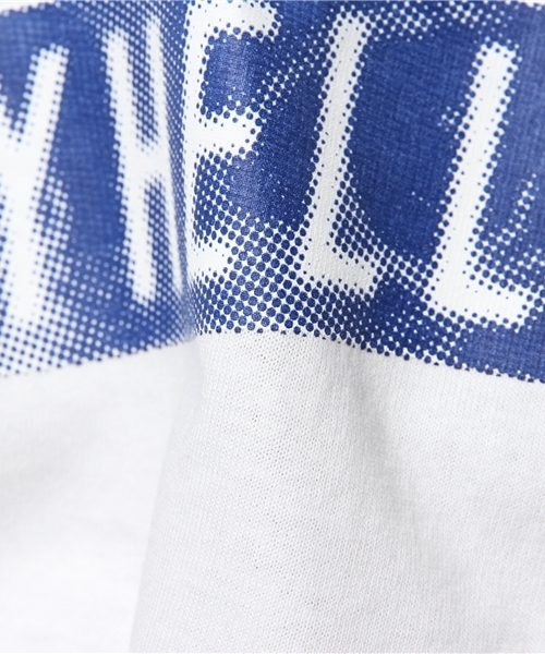 SAYHELLO（セイハロー）の「SAYHELLO / 別注 LOGO Tシャツ（Tシャツ/カットソー・メンズ・ホワイト・MEDIUM/SMALL/LARGE）」の2枚目の写真