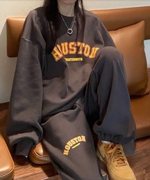 NEW GENTLEMAN（ニュージェントルマン）の「【2点SET】HOUSTON セットアップ トレーナー＆パンツ（スウェット）」