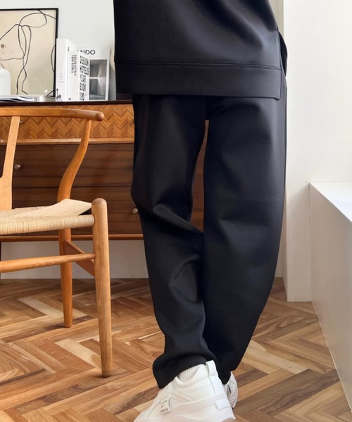 moment+（モーメントプラス）の「【セットアップ対応】ダンボールイージータックパンツ（その他パンツ・レディース・ブラック/アイボリー/グレイッシュベージュ・M/L）」の21枚目の写真