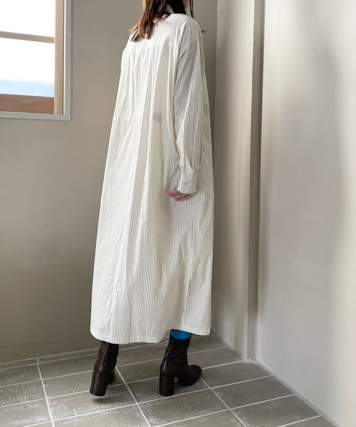 専用出品page LOWRYS FARM（ローリーズファーム）の「ストライプシャツワンピース