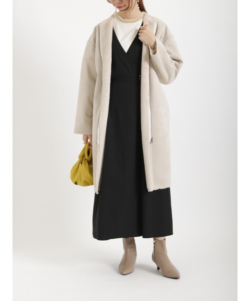 Te chichi（テチチ）の「ラップ風Aラインジャンパースカート