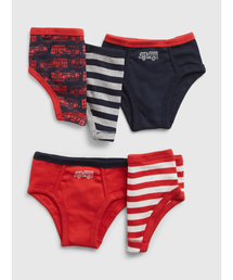 GAP（ギャップ）の「5枚セット オーガニックコットン100% トラック ブリーフ (幼児)（ブリーフ・キッズ）」
